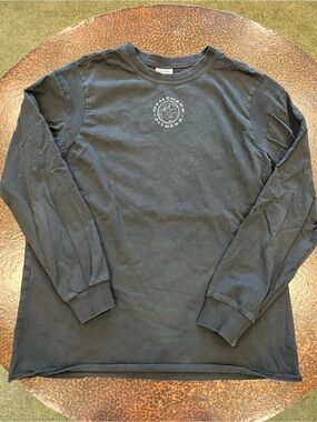 Gymshark long sleeve shirt in washed black / women’s size M